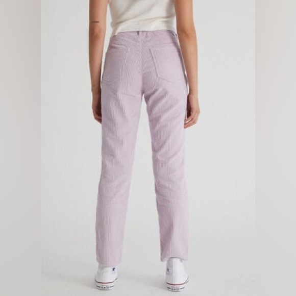 PacSun Lavender Corduroy Mom Jeans. Size Women's 27. High Rise. Purple. - Picture 3 of 13
